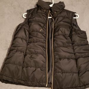 Black Puffy Vest